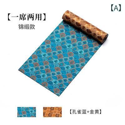 テーブルランナー 西陣織 錦織 中華風 和風 禅スタイル 茶席 テーブルクロス 敷物 ポリエステル製 丈夫..