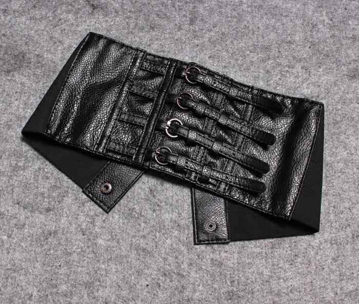 ウエストベルト レディース 幅広 サッシュベルト ゴム 伸縮性 レトロ シンプル ウエストマーク 体型カバー スカート ワンピース ドレス ブラック 黒 ファッション小物