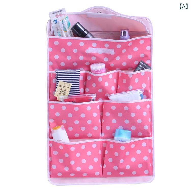 ・形状: 長方形・素材: オックスフォード生地・用途: 化粧品収納・スタイル: 田園風・設置場所: 壁掛け、ベランダ、クローゼット、キッチン、ドア・窓・収納対象: 下着、CD、雑誌、文房具、ブラジャー、医薬品、小物、衣類・タイプ: 平面・カ...