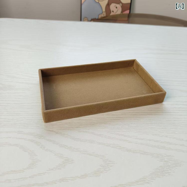 ジュエリー収納 アクセサリーケース 卓上 引き出し ブラウン ベルベット 高級感 指輪 ピアス ネックレス ブレスレット 小物 整理整頓 コレクション トレイ 仕切り付き
