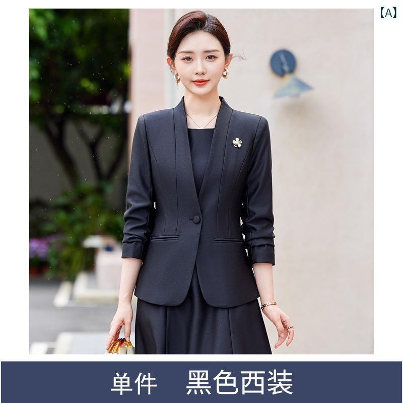 セットアップ レディース ワンピース テーラードジャケット 2点セット ビジネス オフィス 通勤 フォーマル オケージョン きれいめ エレガント カジュアル ノーアイロン 長袖 TR素材 ポリエステル 秋冬(x2)