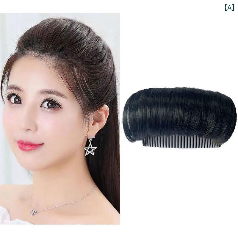 ヘアアクセサリー レディース 髪留め 盛り髪 ベース ボリュームアップ ヘアコーム 跡がつかない インナーコーム 髪飾り スタイリング 簡単 まとめ髪 部分ウィッグ