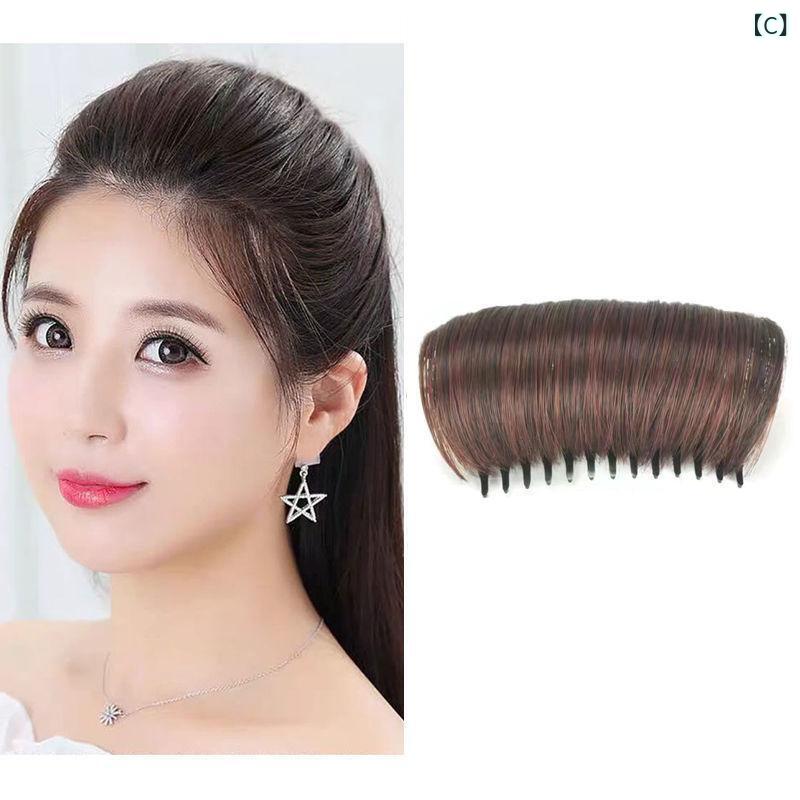 narukiのヘアアクセサリー レディース 髪留め 盛り髪 ベース ボリュームアップ ヘアコーム 跡がつかない インナーコーム 髪飾り スタイリング 簡単 まとめ髪 部分ウィッグ｜アングル3