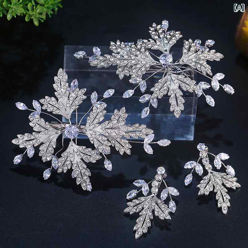 ヘッドドレス ブライダル ウェディング 花嫁 結婚式 披露宴 発表会 誕生日 パーティー イベント クリス..