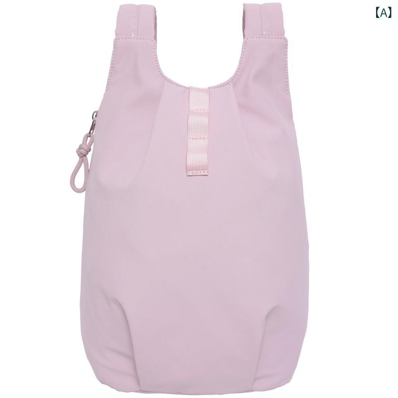 ・カラー展開: ピンク、ブルー、アイボリー、イエロー、ブラック・性別: ユニセックス・適用シーン: カジュアル、旅行・素材: 織物・スタイル: カジュアル、旅行・容量: 20-35L・機能: 通気性・対応PCサイズ: 22.86cm・柄: 無地・裏地素材: ポリエステル繊維・背面システム: 人間工学バックパネル
