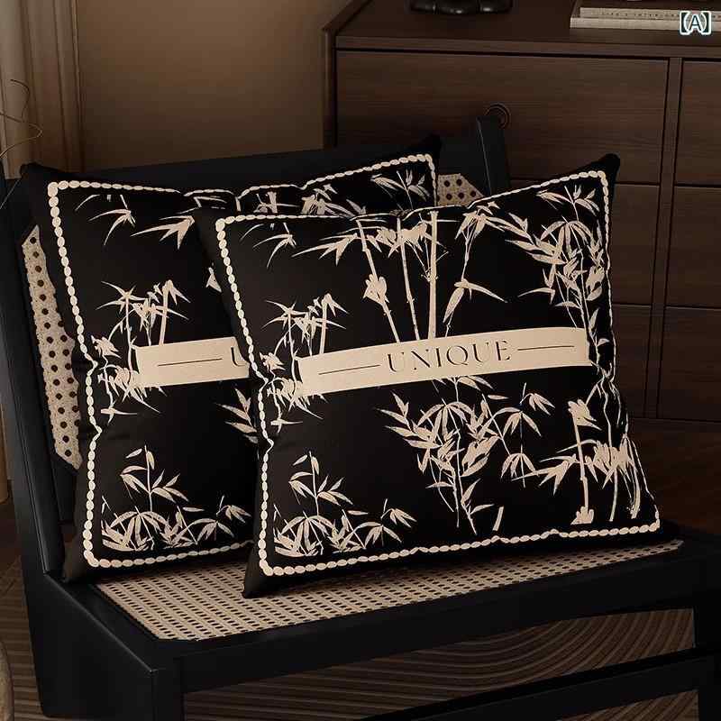 ・カテゴリ: 抱き枕カバー・スタイル: 新中華風・主な素材: ポリエステル・柄: 植物花柄・加工: プリント・デザイン展開: 暗苔竹影、蝴蝶影子、折枝腊梅A、折枝腊梅B・サイズ展開: 45x45cmカバー、45x45cmカバー（中材付き）・...