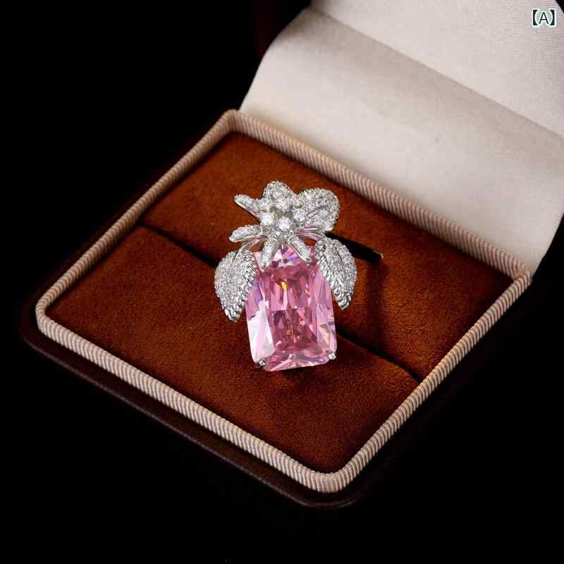 ブローチ レディース 高級感 マイクロセッティング ジルコニア 願掛けボトル 花束モチーフ 銅製 ピンク系 エレガント 華やか 上品 ジャケット スーツ ワンピース フォーマル アクセサリー 春 ギフト