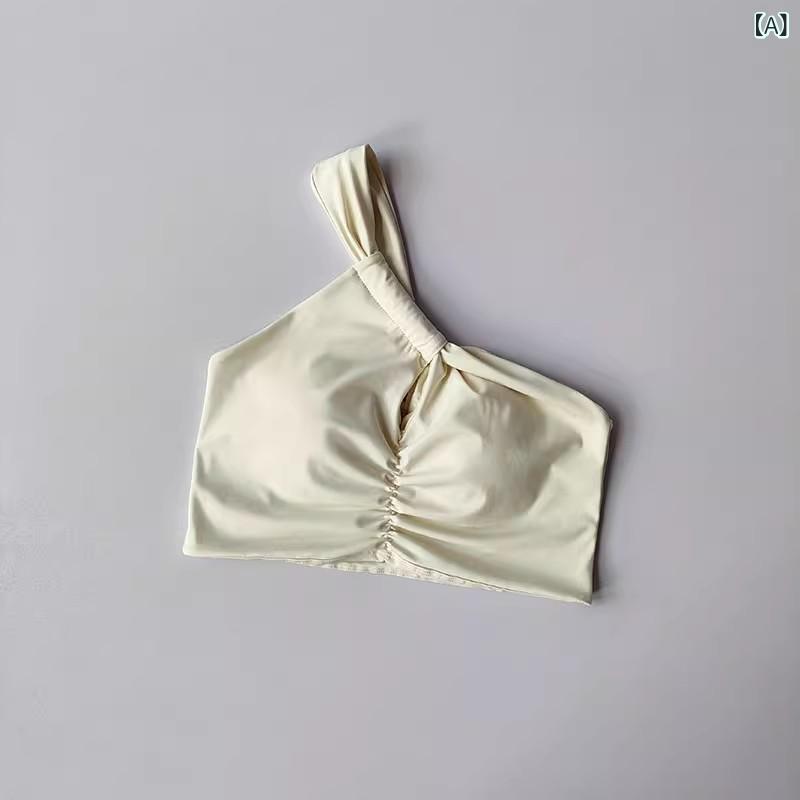 スポーツブラ レディース セクシー ホルターネック カップ付き ノンワイヤー 一体型 寄せ上げ シェイプ 吸湿速乾 ストレッチ ヨガ フィットネス ジム ランニング ワークアウト タンクトップ キャミソール