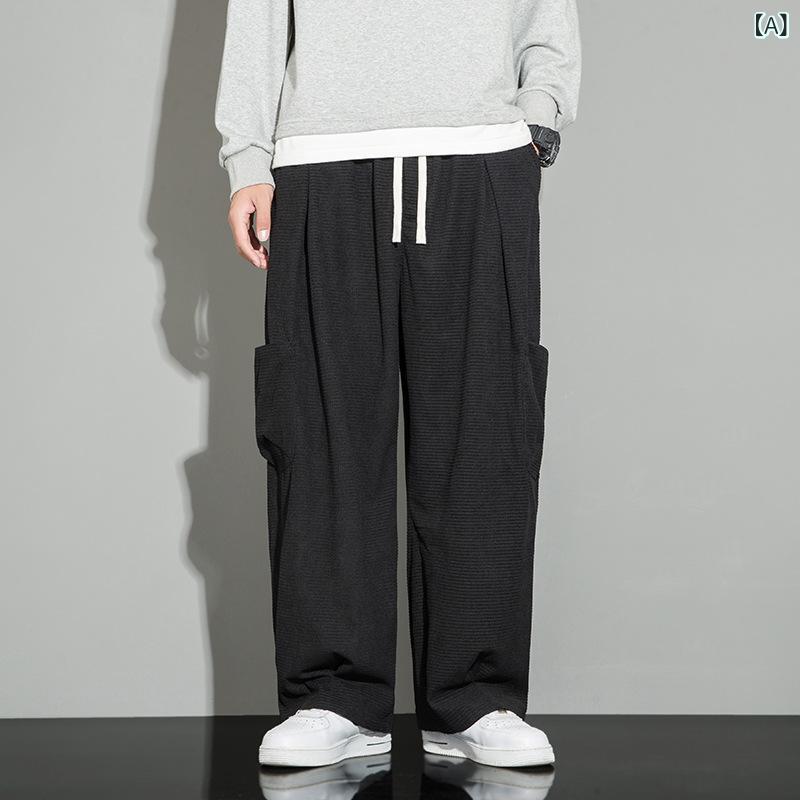 2個セット・カテゴリ: スポーツカジュアルパンツ・スタイル: カジュアル・タイプ: ロングパンツ・シルエット: ストレート・ウエスト: ハイウエスト・フロント: ドローストリング・厚さ: 薄手・柄: 無地・主な素材: 竹繊維、ラビットファー・シーン: カジュアル・伸縮性: 高い・カラー展開: ブラック、グリーン、コーヒー・サイズ展開: M、L、XL、XXL、3XL、4XL、5XL・性別: メンズ