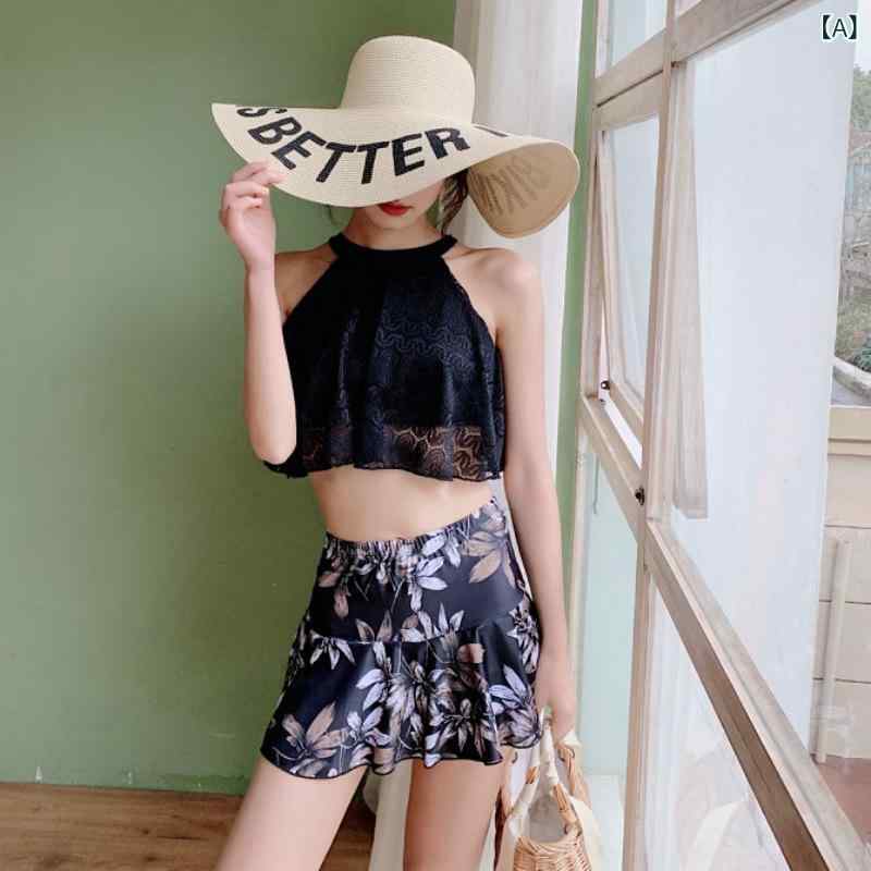 ・対象: 女性・対象年齢: 成人・デザイン: 単色、セクシー、清涼感、コンサバティブ・仕様: 胸パッドあり、ワイヤーなし・素材: ナイロン、スパンデックス、ポリエステル・重量: 約200g・対応シーン: フィットネス、スポーツ、水泳、マリンスポーツ・カラー展開: ブラック＋ブラックリーフ、ホワイト＋グリーンリーフ、ホワイト、ブラック、あずき色、イエロー、ピンク、ネイビー、ホワイト＋デージー・サイズ展開: M、L、XL・袖丈: ノースリーブ・スタイル: ビキニ