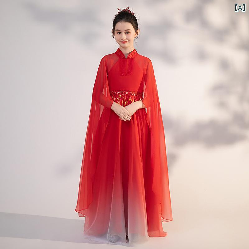 ・柄: 花柄・生地加工: 柔軟加工・スタイル: 中華風・性別: 女児・主な素材: ポリエステル80%・厚さ: 普通・カラー展開: レッド・サイズ展開: 110cm、120cm、130cm、140cm、150cm、160cm・対象年齢: 3〜8歳・カテゴリ: 子供用旗袍・唐装・民族衣装