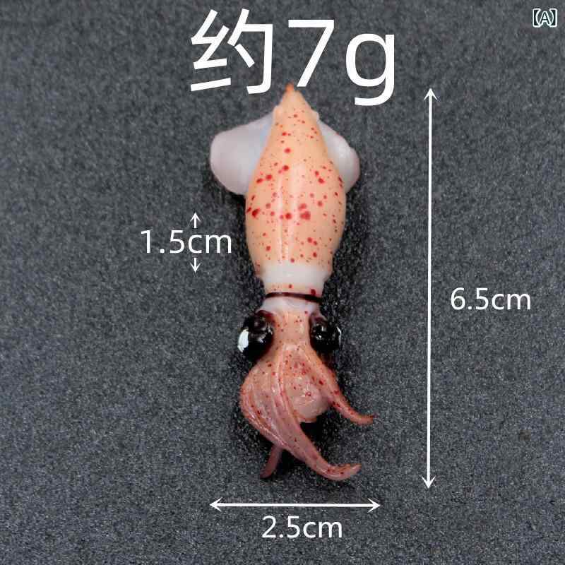 ヘアクリップ ヘアピン 髪飾り 女性用 学生向け PVC製 リアル フェイクフード イカ型 シーフードデザイ..