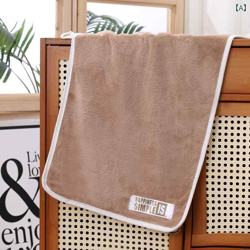 2個セット・素材: サンゴフリース (ポリエステル)・製法: 平織り・目付: 約120g〜140g未満・カラー: ダークブラウン・サイズ: 35cm×75cm・カテゴリ: フェイスタオル