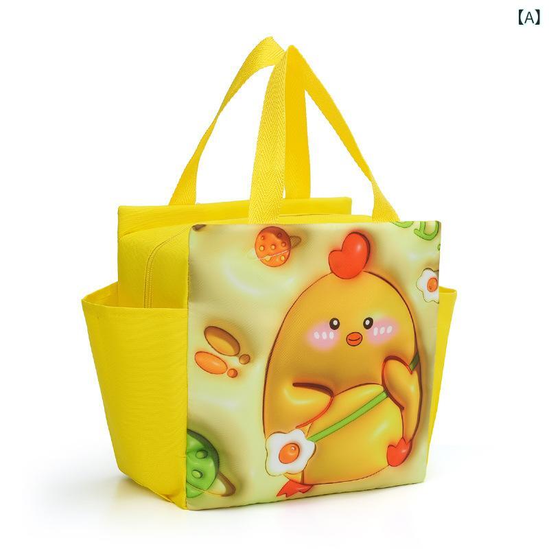 ランチバッグ子供学生キャラクター大...
