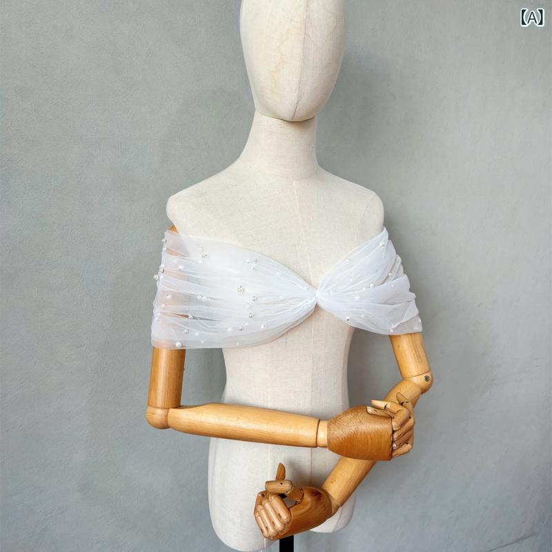 ・性別: 女性・機能: 装飾・カラー展開: ホワイト、ブラック・サイズ展開: フリーサイズ・素材: ナイロン・タイプ: ロング丈・スタイル: シンプル