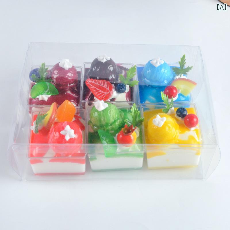 食品サンプル ケーキ マグネット 冷蔵庫マグネット 立体 かわいい PU スイーツ デ...