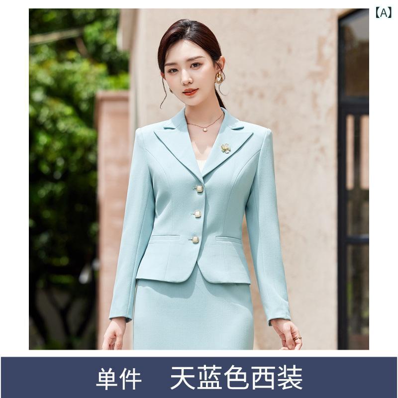 ジャケット レディース ショート丈 オフィス ビジネス 通勤 キャリア ブレザー スカート セットアップ 小柄 Sサイズ対応 ポリエステル ..