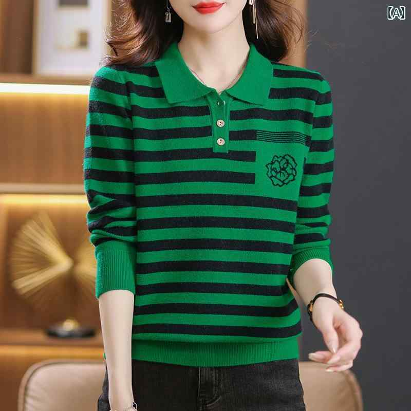 ニット レディース ミセス ママ 上�