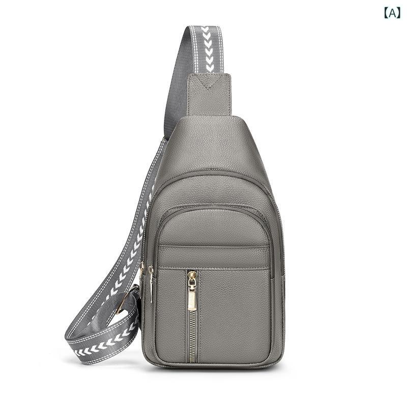 バッグ レディース ボディバッグ 斜め掛け ショルダーバッグ PUレザー ソフトレザー調 柔らかな質感 ファスナー開閉 収納豊富 携帯ポケット カード入れ カジュアル 普段使い 旅行 通勤 グレー ブラック レッド