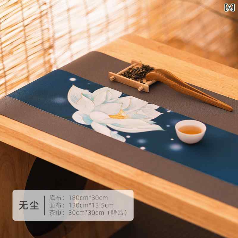 茶道 防水 禅風 幻想色彩 デザイン テーブルランナー テーブルクロス ティーマット 布製 ファブリック ..