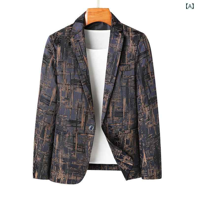 メンズ スーツ カジュアルジャケット ビジネス フォーマル 礼服 セレモニー 春秋 コーデュロイ リネン スリムフィット コーヒーブラウン ネイビー