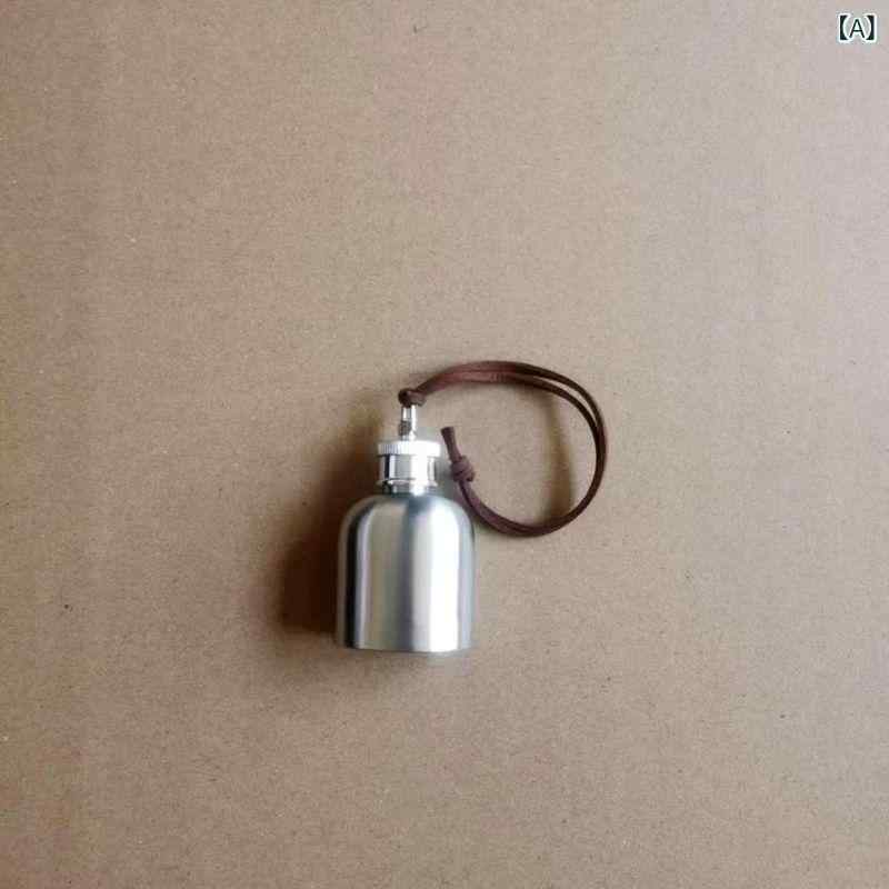 携帯ボトル ステンレス製 おしゃれ ユニーク かわいい 軽量 コンパクト スリム 持ち運び便利 アウトド..