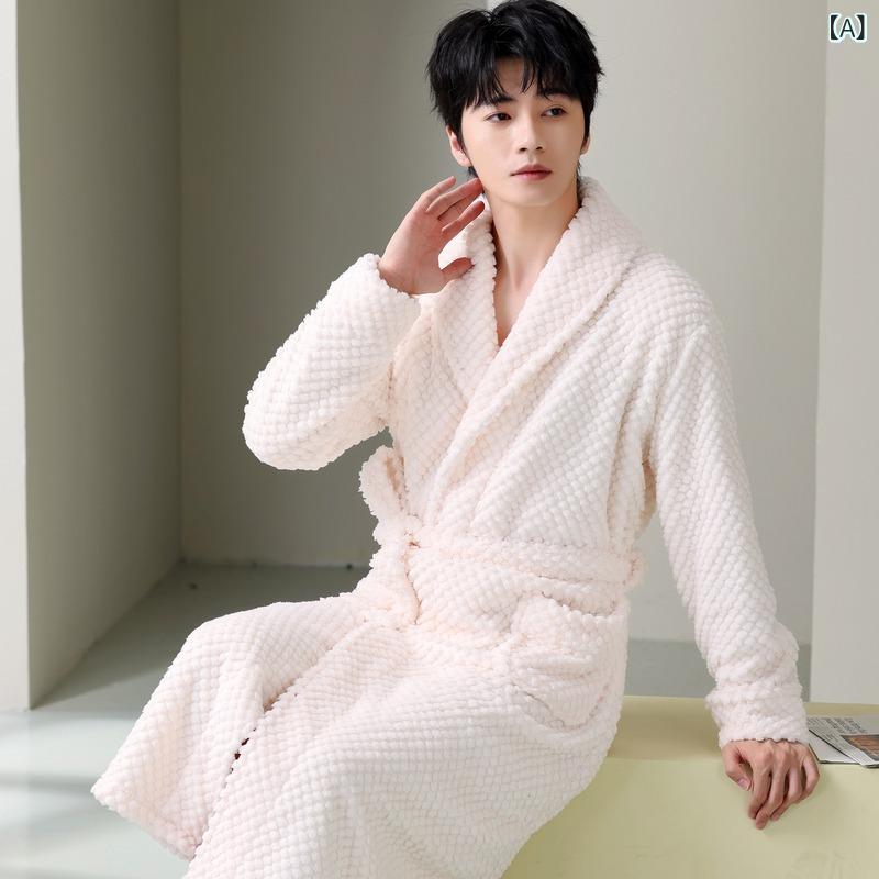 ・素材: サンゴフリース・主な素材: ポリエステル100%・生地の厚さ: 251-300g/m²・機能: 睡眠、ルームウェア、保温・カラー展開: 白、ブラックグレー、ブルーグレー、ブラウンイエロー・サイズ展開: L、XL、2XL、3XL・スタイル: シンプルカジュアル・ネックライン: ターンナップカラー