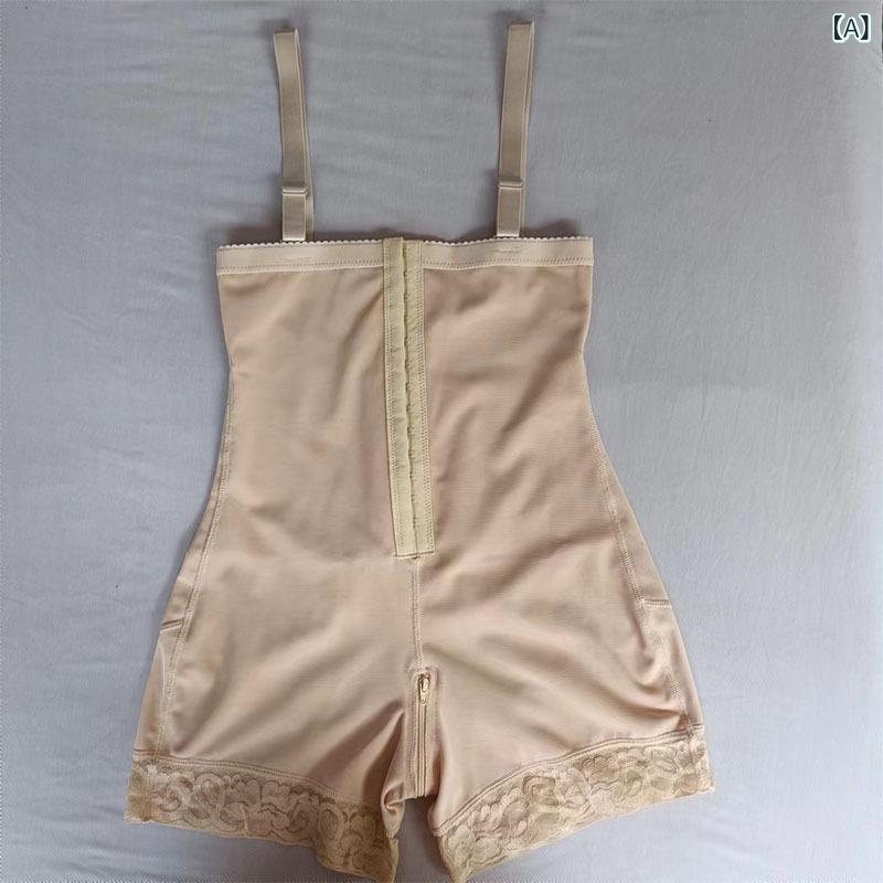 補正下着 レディース ボディシェイパー ヒップアップショーツ ハイウエスト お腹引き締め ウエストシェイプ ファスナー 前開き フック付き 大きいサイズ 体型カバー 着圧 ポリエステル カーキ ブラック ブラウン