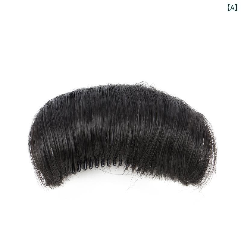 ・素材: 耐熱ファイバー・ヘアスタイル: ヘアピース・長さ: ミディアムロング・対象: レディース・スタイル: ナチュラル・肌色: 全般・顔型: 全般・カラー: 8cm-ナチュラルブラック, 8cm-ライトブラウン, 8cm-ダークブラウン...