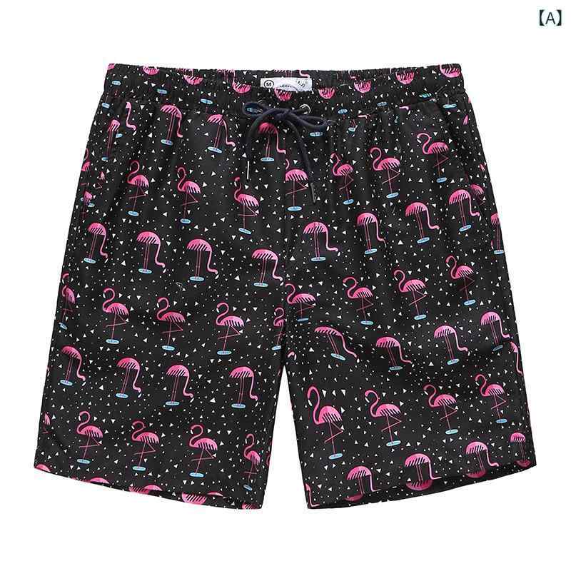 ショートパンツ メンズ 水着 サーフパンツ 速乾 4分丈 インナー付き 海パン スイムウェア 大きいサイズ 軽量 ビーチ プール 旅行 アウトドア ハーフパンツ