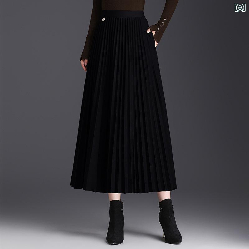 ・加工: パッチワーク、スプライス・カテゴリ: スカート・スタイル: エレガント通勤・素材: ポリエステル・素材混率: 90%〜95%・別布素材: ポリエステル・別布素材混率: 90%〜95%・スカートタイプ: Aライン・スカート丈: ミモ...