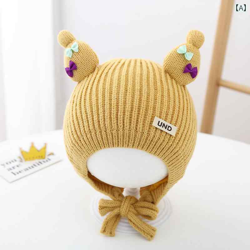 ・カテゴリ: ニット帽・カラー展開: レッド、イエロー、ピンク、パープル、ベージュ・サイズ展開: 48-50cm・つばの形状: つばなし・帽子のトップ形状: ラウンドトップ・機能: 日焼け防止、通気性、日よけ・スタイル: カートゥーン、キュート・対象年齢: 6-12ヶ月、1-2歳、2-4歳・主な素材: ニット・スタイル分類: フレッシュスイート・加工技術: 絞り染め・流行要素: 形状/パターン