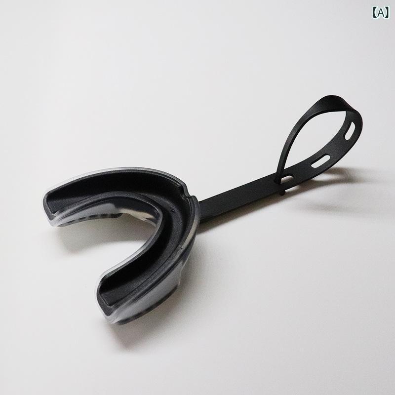 マウスガード キッズ 大人兼用 食品用EVA 熱成形対応 ラグビー アイスホッケー サンダ ボクシング テコンドー 格闘技 プロテクター 衝撃吸収 取り外し可能ストラップ(x2)