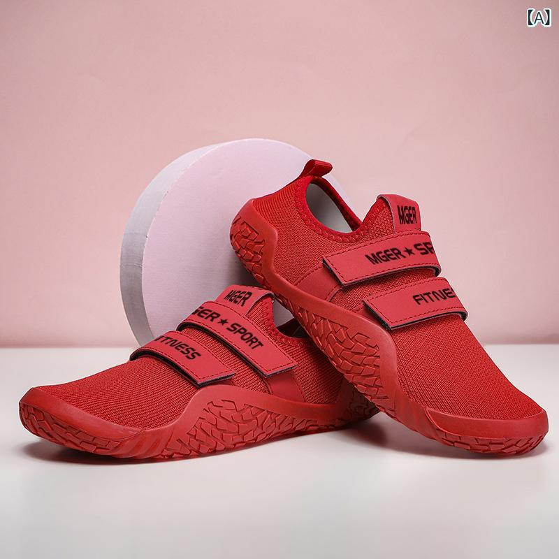 トレーニングシューズ 男女兼用 ユニセックス スクワット デッドリフト 筋力トレーニング 総合フィット..