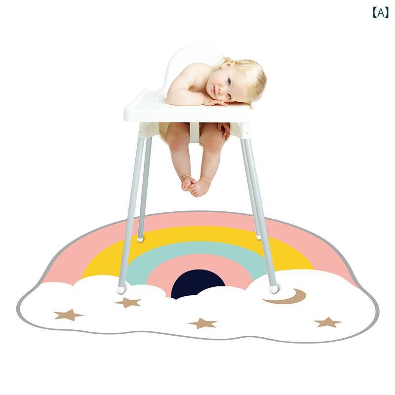 プレイマット ベビーマット ハイハイマット 子供用 乳幼児 厚手 滑り止め かわいい カラフル キャラクター柄 フロアマット ラグ ポリエステル 多角形 リビング 寝室 お昼寝