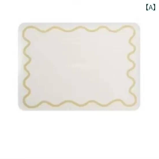 ・素材: 革・柄: 花柄・カラー展開: 白色、乳白色、オフホワイト色、白、灰色、浅灰色、深灰色、銀色、赤色・形状: 円形、方形、不規則形・スタイル: 軽奢・仕様: 30×45・厚さ: 0.8mm