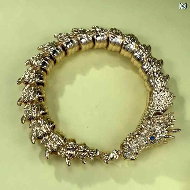 ・カテゴリ: 手飾り・素材: 金属・装飾: ジルコニア・対象: 子供・: 動物/干支・カラー展開: 金色龍、レトロ蛇・サイズ展開: 18cm、20cm、22cm、23cm、24cm・スタイル: ファッション通勤・流行要素: 民族風/国風
