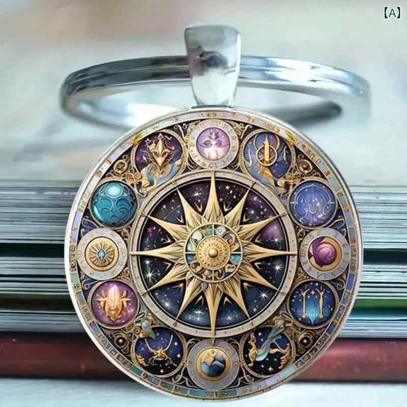 Necklaces, Pendants - 窓飾り ハンギング アクセサリー アクリル 宇宙 惑星 星 神秘 シンボル 多色 冬 飾り 合金 電気メッキ加工 ファッション 通勤 星空 モチーフ 窓辺 インテリア 軽量 キラキラ