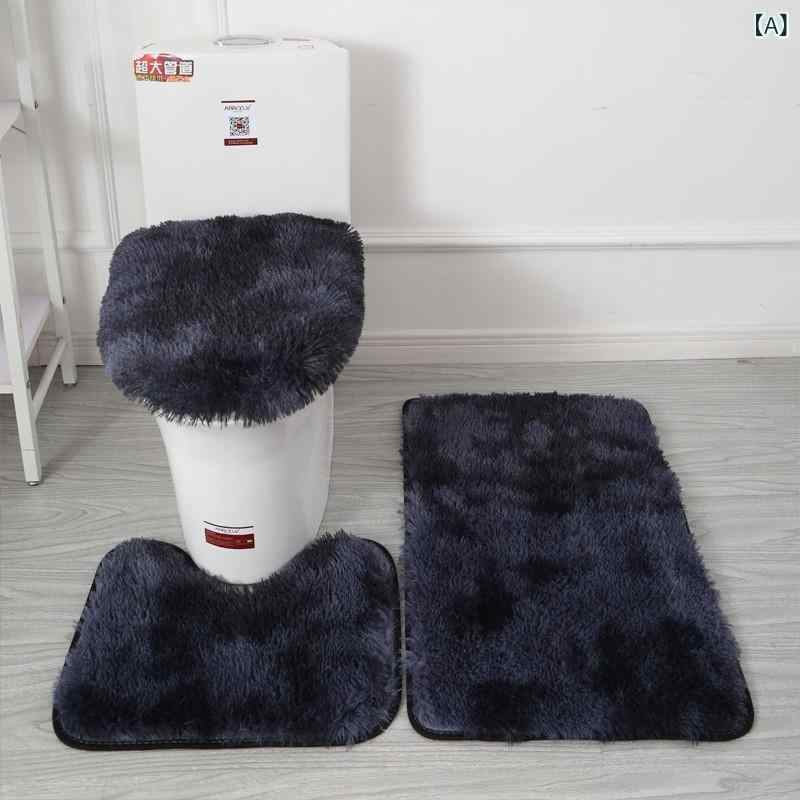 ・主な素材: ポリエステル・プリント加工: あり・形状: 異形・柄: 無地・洗濯方法: 手洗い可・カラー展開: ダークネイビーグラデーション、ピンクパープルグラデーション、ブラックグレーグラデーション、ワインレッドグラデーション、コーヒーグラデーション、カーキグラデーション、ライトピンクグラデーション、ライトグレーグラデーション、ライトブルーグラデーション、ライトベージュグラデーション、ダークグレーグラデーション、ダークブルーグラデーション、ダークベージュグラデーション・サイズ: U型38×40+蓋40×50+40×60cm・用途: 浴室・スタイル: 北欧