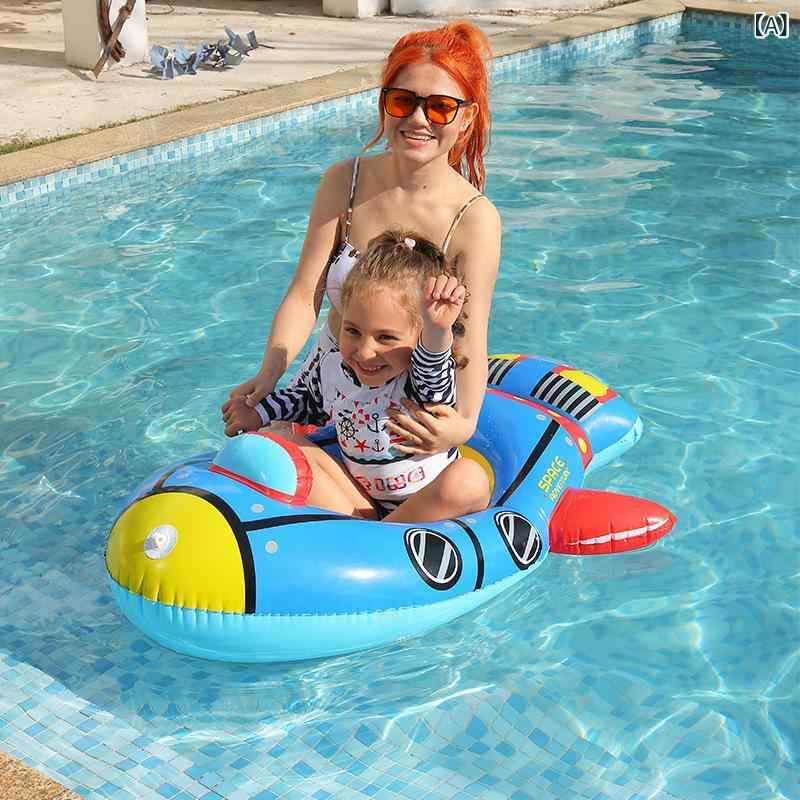 浮き輪 キッズ 乗り物 ハンドル付き 足入れ ボート型 プール 水遊び 子供用 幼児用 浮き具 かわいい 安全 旅行 海水浴 レジャー