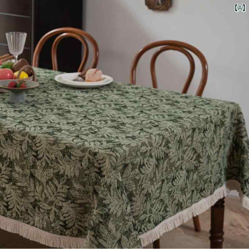 ・カテゴリ: テーブルクロス・形状: 長方形・主な素材: ポリエステル・カラー展開: 緑水草白须、黒兎子白须、カフェ蒲公英白须、緑蒲公英白须、橙小花無フリル、南瓜無フリル・サイズ展開: 60×60cm、90×90cm、100×140cm、140×140cm、140×160cm、140×180cm、140×200cm、140×220cm、140×250cm、140×260cm、140×300cm・機能: 防塵・スタイル: アメリカン・柄: 植物、花卉