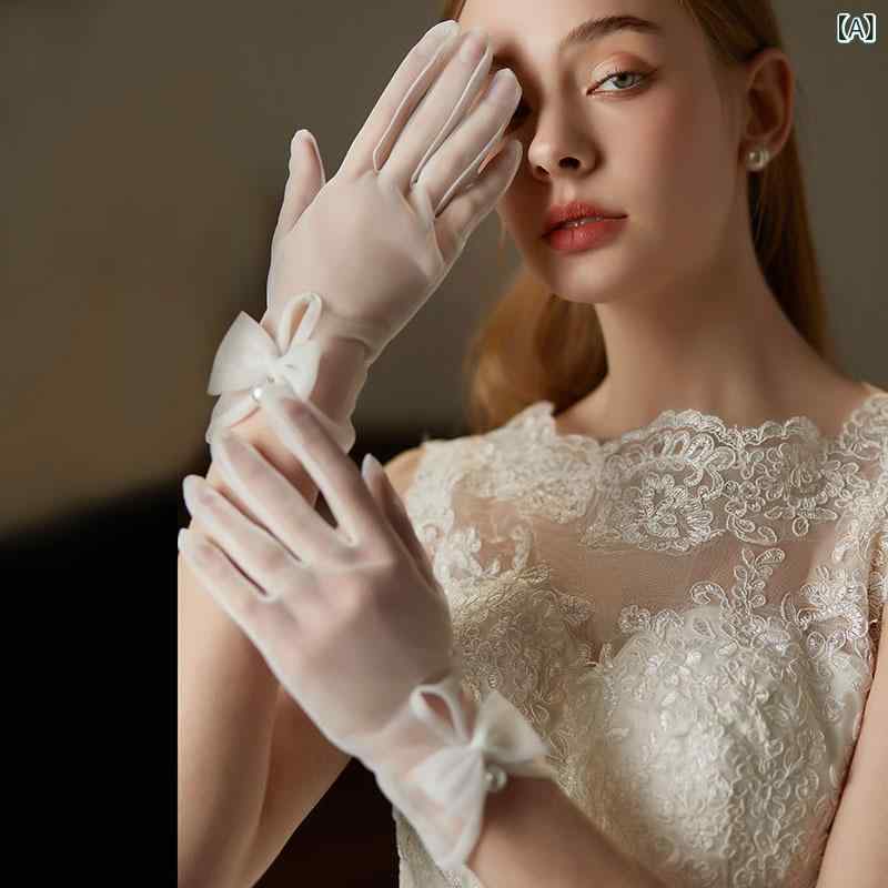 ・対象性別: 女性・機能: 装飾・カラー: ホワイト・主な素材: メッシュ薄手・丈: ショート・スタイル:
