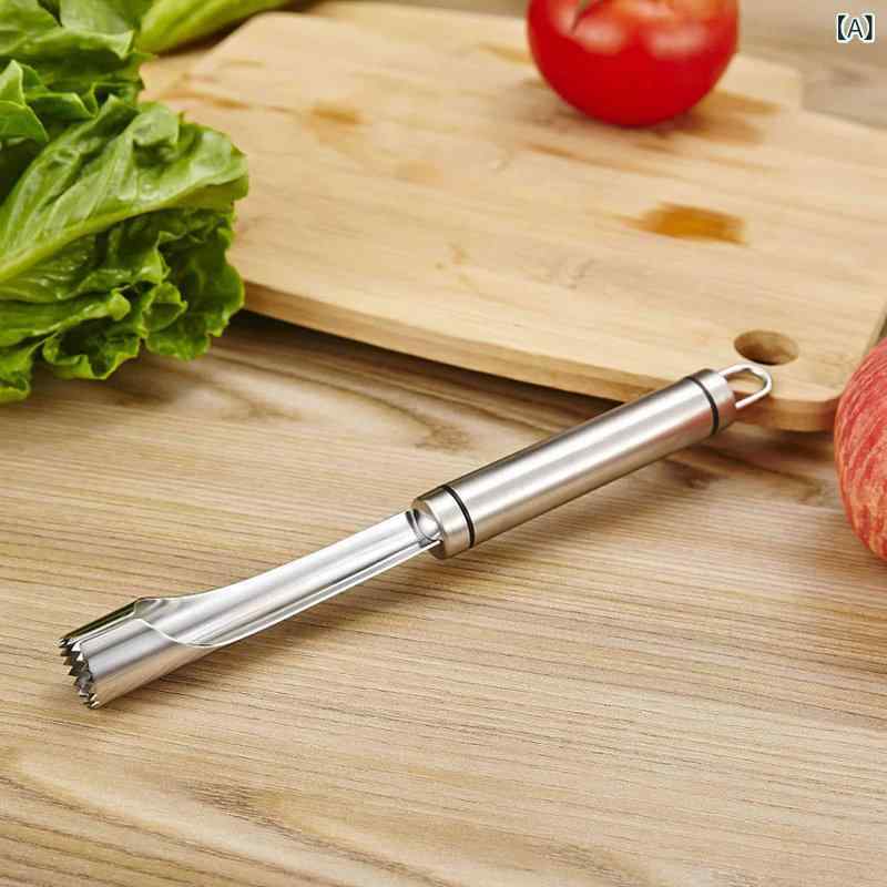 キッチンツール 304ステンレス 果物 取り芯器 りんご 芯抜き器 家用 セパレーター 現代 シンプル デザイン