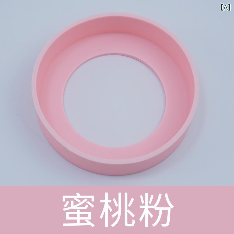 コップ コースター 加厚 シリコン 保温 杯底 保護 防滑 防傷 丸型 ピンク グレー ベージュ ブルー ブラック レッド イエロー グリーン ホワイト 多色 独立包装 現代 シンプル