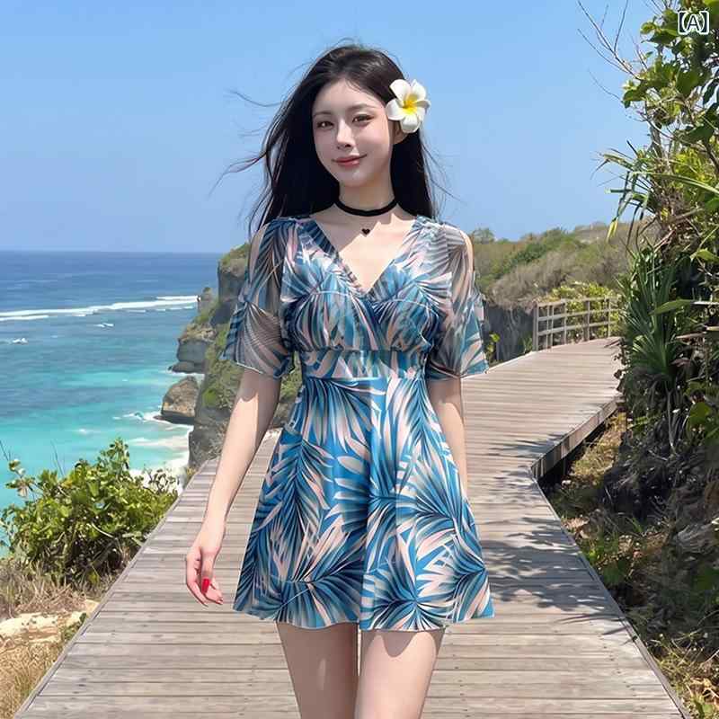 ・カテゴリ: 连体泳衣・スタイル: ワンピース水着・性別: 女性・対象年齢: 成人・誤差範囲: 1cm以内・デザイン: 胸パッドあり、ワイヤーあり・柄: プリント・生地素材: ポリエステル・生地素材含有量: 94%・重量: 約230g・裏地素材: ポリエステル・裏地素材含有量: 94%・着用シーン: スイミング、マリンスポーツ・カラー: ミックスカラー・サイズ展開: S（35-45kg）、M（45-50kg）、L（50-55kg）、XL（55-62.5kg）、2XL（62.5-70kg）、3XL（70-80kg）・袖丈: 半袖