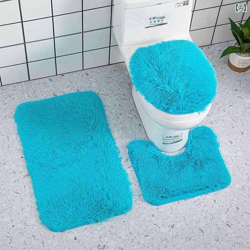 ・カテゴリ: トイレマット・形状: 方形・柄: ストライプ、単色・洗濯方法: 水洗い・カラー展開: ライトブルー、ライトグレー、ピンク、ブラウン、ホワイト、ブラック、ディープピンク、ディープレッド、ビビッドレッド、パープルピンク、オレンジイエロー、朱色、グレー、ディープブルー、ディープグレー、グリーン・サイズ展開: U型40×50、蓋40×50、ドアマット50×80・使用可能スペース: リビング、ベッドルーム、書斎、ダイニング、バルコニー・スタイル: モダンシンプル