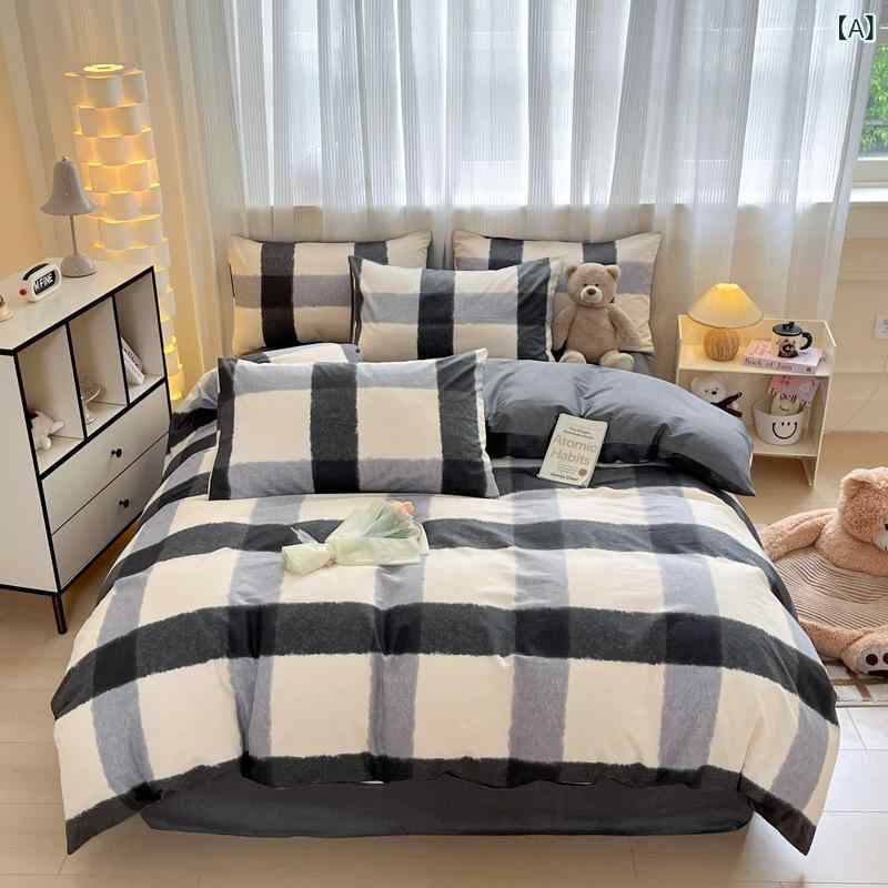 ・カテゴリ: 寝具4点セット・生地密度: 128x68・糸番手: 40番手・染色工程: 活性印染・織り工程: プリント・重量: 500g未満・柄: ボーダー、幾何学模様・デザイン: ルイス、レトロ格子グレー、レトロ格子ブルー、ファントム、楽格、モカ、ナポレオン、閑趣、印象パリ・サイズ展開: 1.2mベッド用3点セット（布団カバー150×200cm）、1.5mベッド用4点セット（布団カバー200×230cm）、1.8mベッド用4点セット（布団カバー200×230cm）、2.0mベッド用4点セット（布団カバー220×240cm）、1.5mボックスシーツ用4点セット（布団カバー200×230cm）、1.8mボックスシーツ用4点セット（布団カバー200×230cm）・素材: 綿・スタイル: 現代シンプル・安全基準: B類