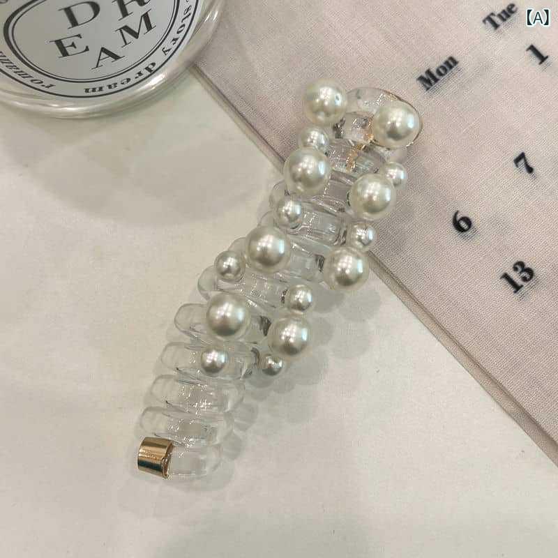 ヘアゴム レディース パール ヘアアクセサリー 高弾力 髪留め 髪飾り ポニーテール...