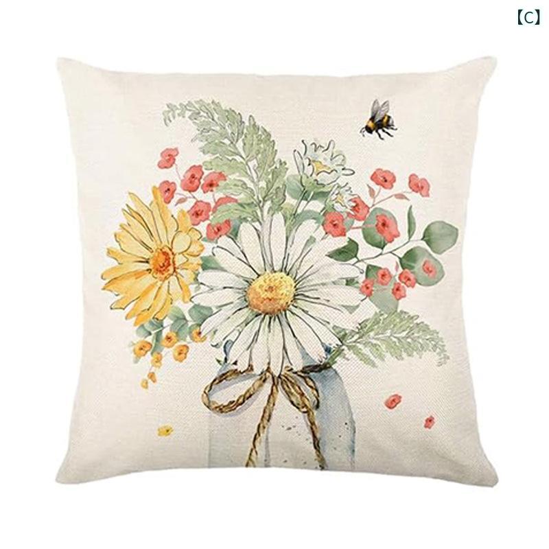 抱枕カバー 桃皮绒 数码プリント 多色 春夏 45x45cm 居間用 ソファ用 クッションカバー 現代シンプル 軽量 柔らかい 室内用 リビングルーム かわいい柄 桃フリース加工 カジュアル 日常使い [3]