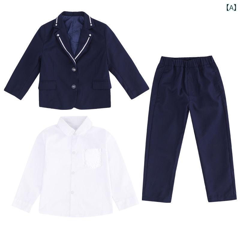 ・カテゴリ: 校服・制服・対象年齢: 中大童（8歳以上、身長140cm以上）・対象性別: 男女兼用・前開き仕様: シングルブレスト・デザイン特徴: スポーツ、スーツ、ブリティッシュ、親子、トレンド・主な素材: ビスコース・主な素材の含有量: 80%・安全基準: B類・フード: フードなし・カラー展開: 男子モデル、女子モデル・対応身長: 90cm、100cm、110cm、120cm、130cm、140cm、150cm、160cm、M、L、XL、XXL